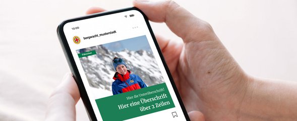 Bergwacht Social Media Header