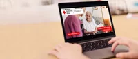 Abbildung zeigt Mustervorlage in Laptop Bildschirm
