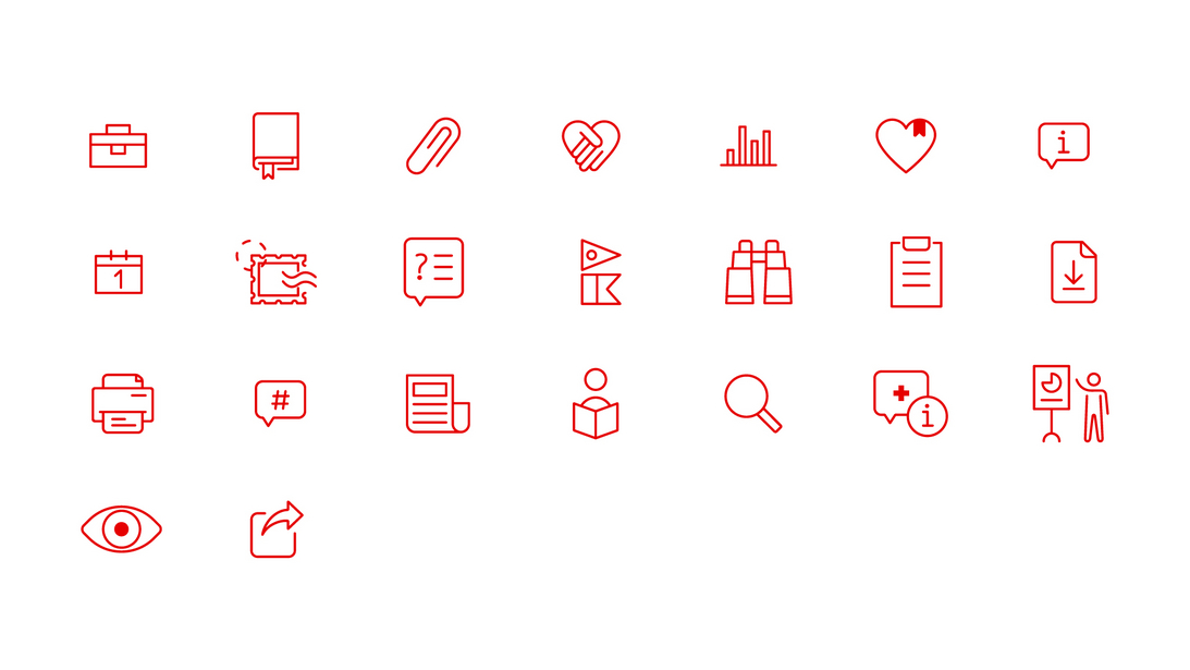 Allgemein Kollektion Icon-Kollektion zu Allgemein