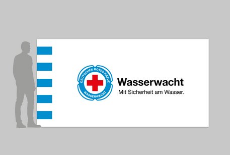 Abbildung Bauzaun Banner
