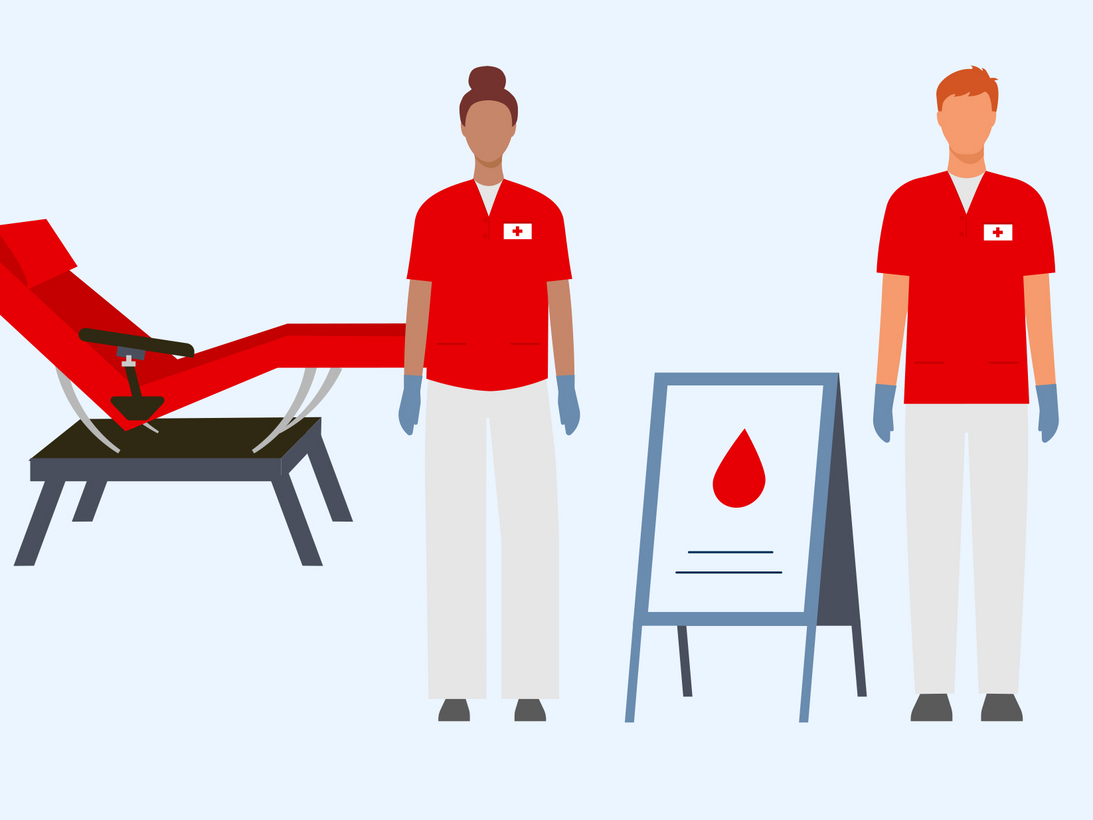 Blutspende Kollektion