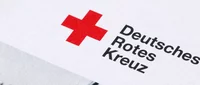 DRK Kompaktlogo auf Papier gedruckt
