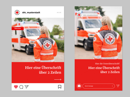 Abbildung Beipielbeitrag für Instagram